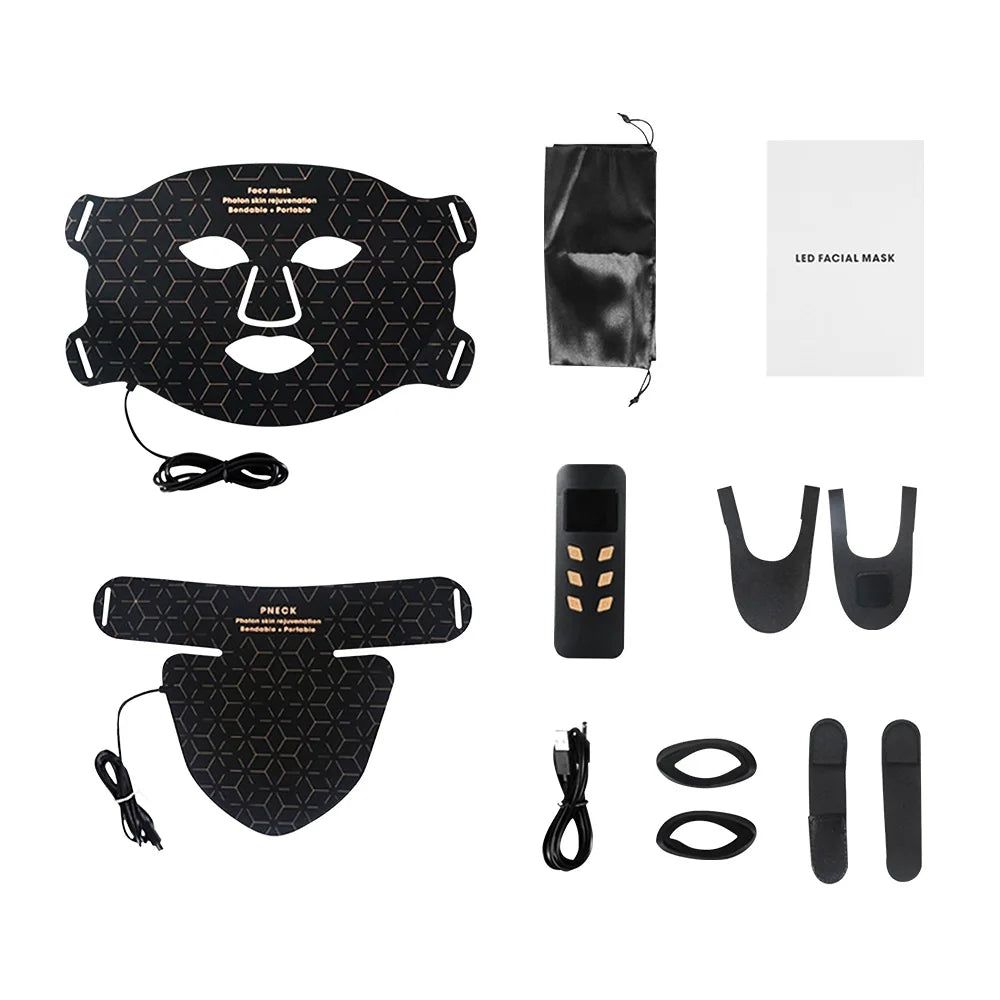 LED gezichtsmasker tegen acne en huidveroudering – LUMISKIN AGELESS - Glamorix