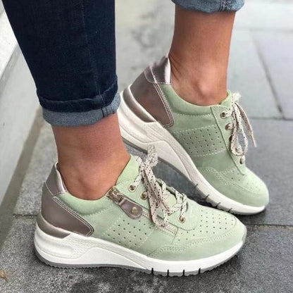 ARIA - Comfortabele casual sneakers met vetersluiting voor dames