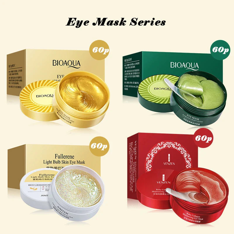 Gouden collageen oogmaskers tegen donkere kringen – BRIGHTEYES LUXE - Glamorix