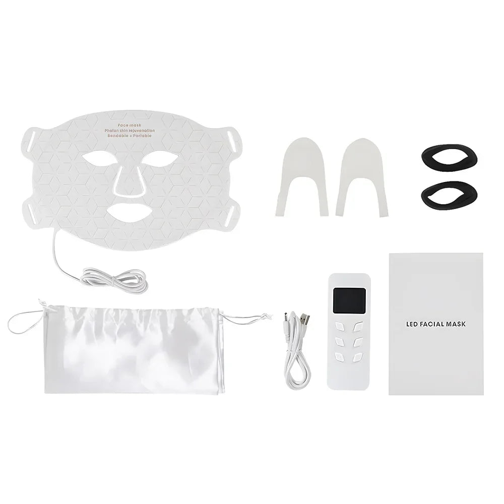 LED gezichtsmasker tegen acne en huidveroudering – LUMISKIN AGELESS - Glamorix