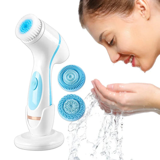 3-in-1 gezichtsreiniger met sonische technologie en massagefunctie – LUMÉRA SkinPulse - Glamorix