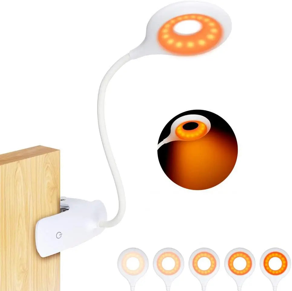 FlexiBright – Oplaadbare LED Bureaulamp met Klem voor Optimaal Werkcomfort