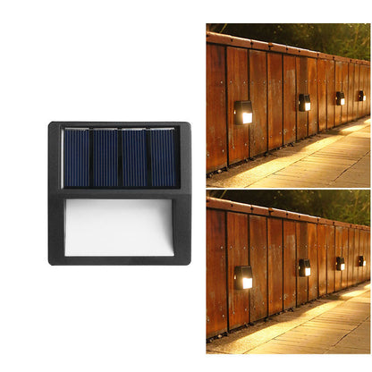 Waterdichte Solar Terras- en Trapverlichting - Ronde en vierkante opties voor buiten