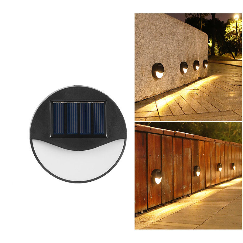 Waterdichte Solar Terras- en Trapverlichting - Ronde en vierkante opties voor buiten