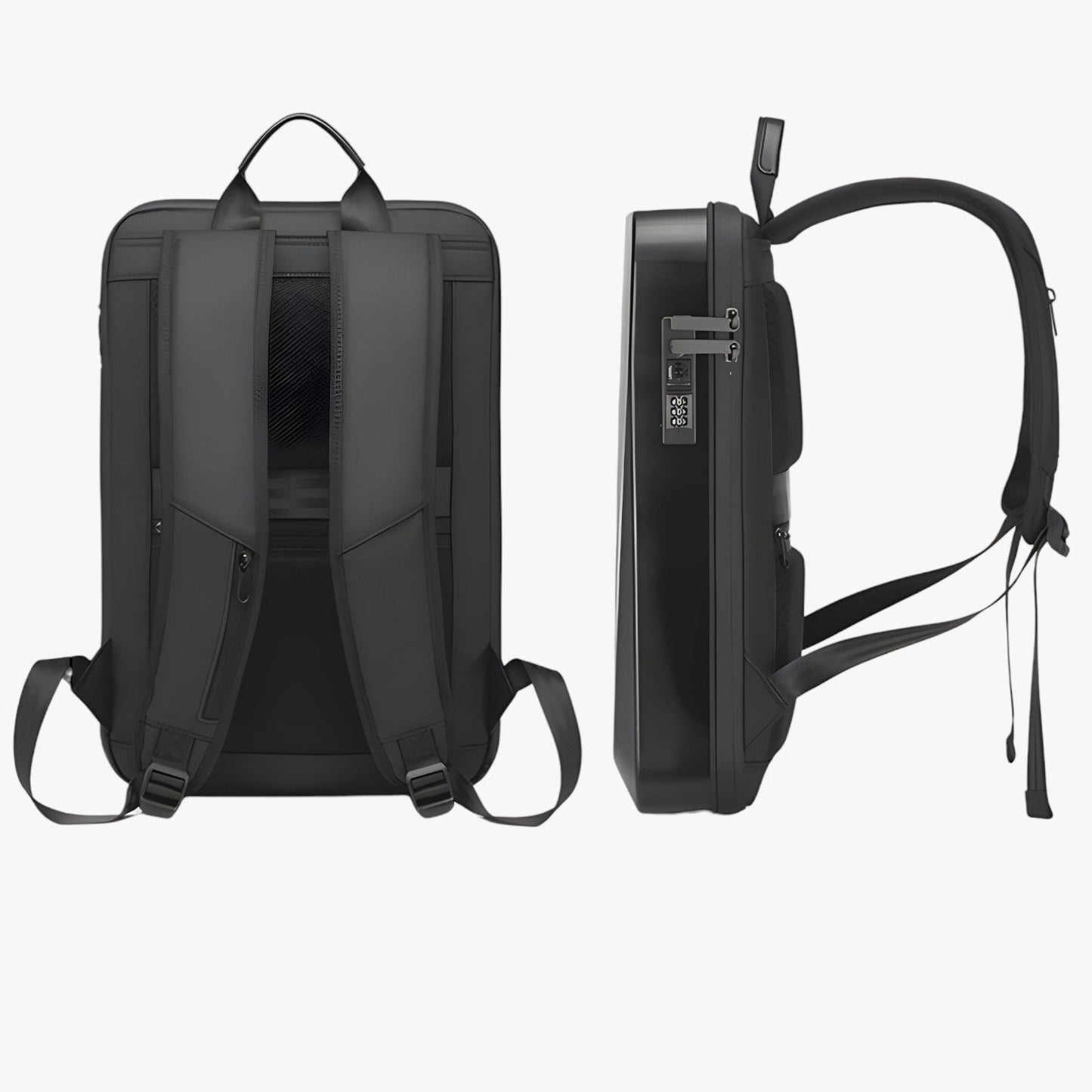 Waterdichte anti-diefstal rugzak met USB-aansluiting – VertaGuard Edge - Glamorix