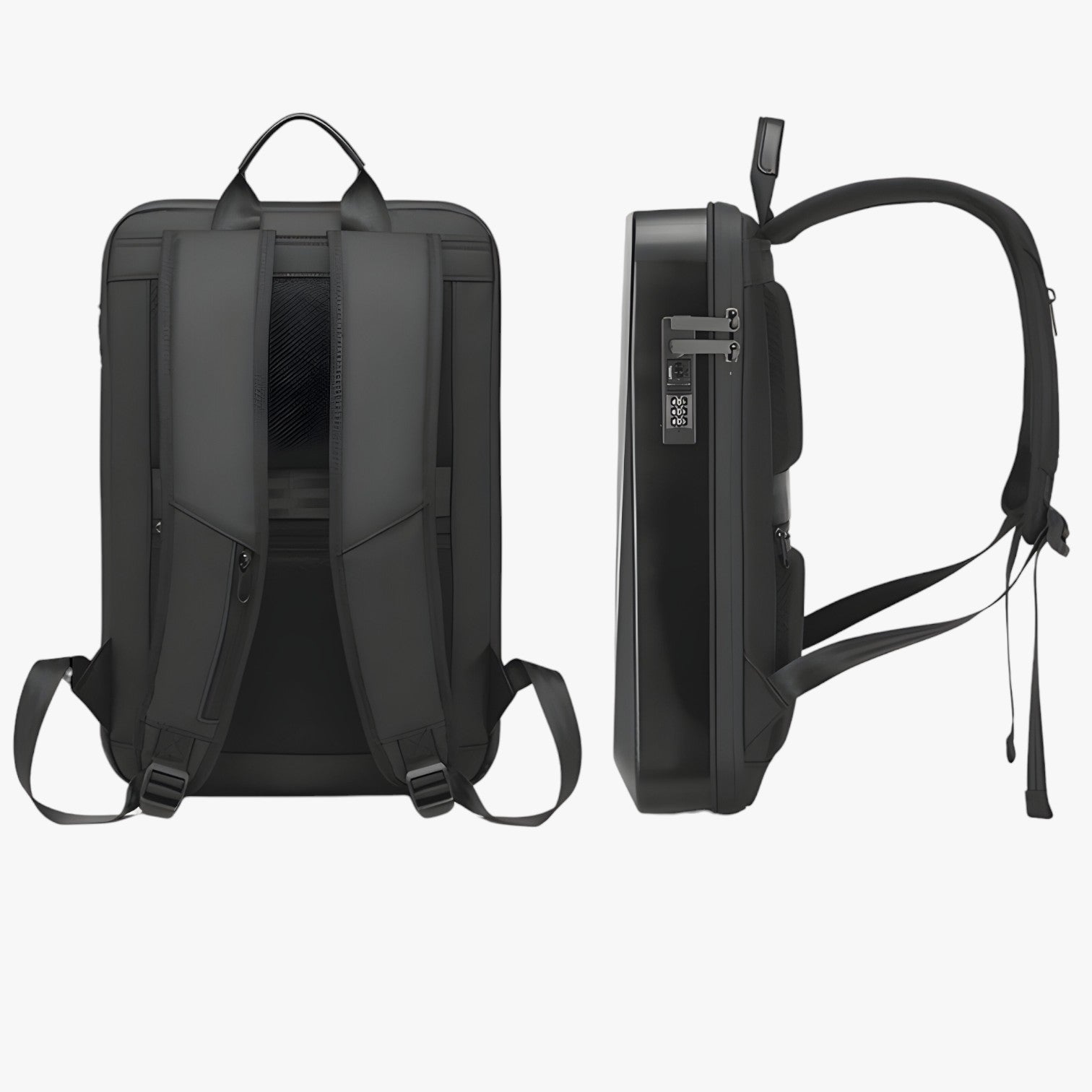 Waterdichte anti-diefstal rugzak met USB-aansluiting – VertaGuard Edge - Glamorix
