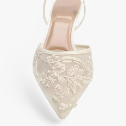 Elegante mesh hakken voor een verfijnde look – VeloraHeels - Glamorix