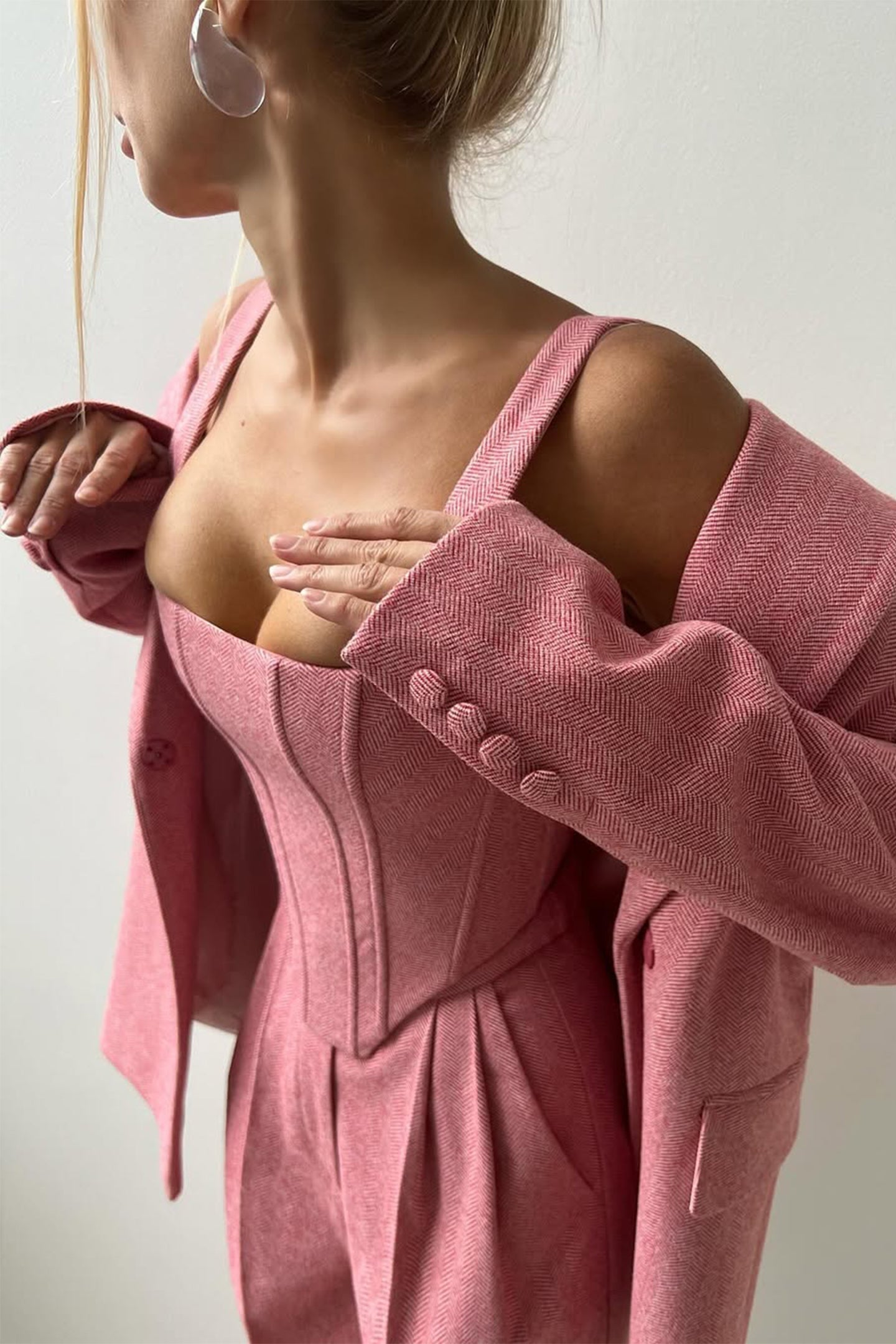 Elegante Damesoutfit met Getailleerde Pasvorm voor Feestelijke Gelegenheden – LUNA CHIC - Glamorix