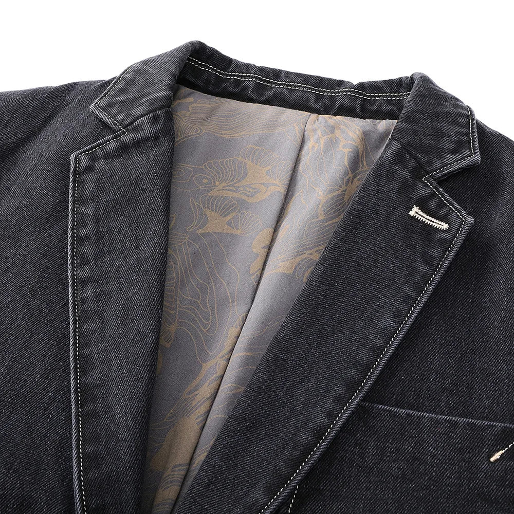 FINN - Vintage denim herenjack met tijdloze uitstraling