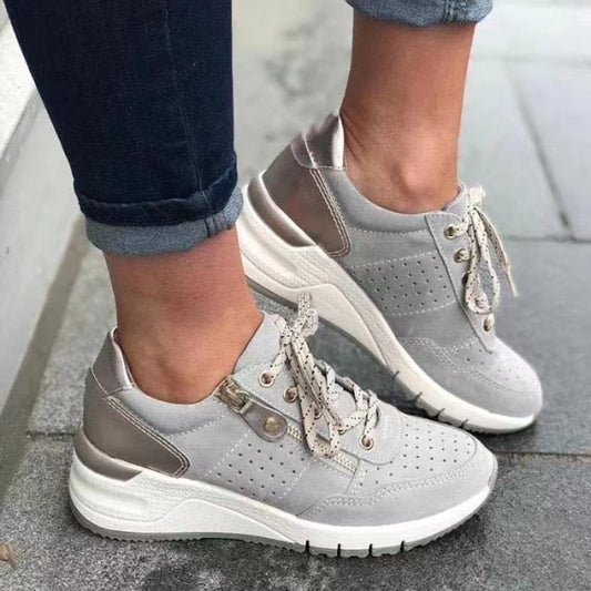 ARIA - Comfortabele casual sneakers met vetersluiting voor dames