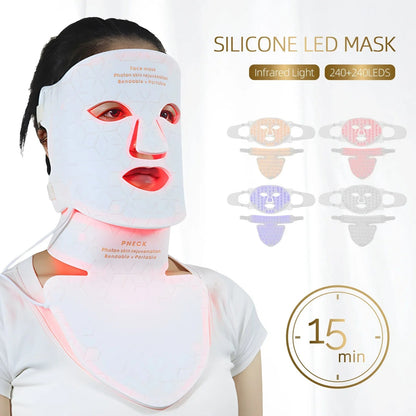LED gezichtsmasker tegen acne en huidveroudering – LUMISKIN AGELESS - Glamorix