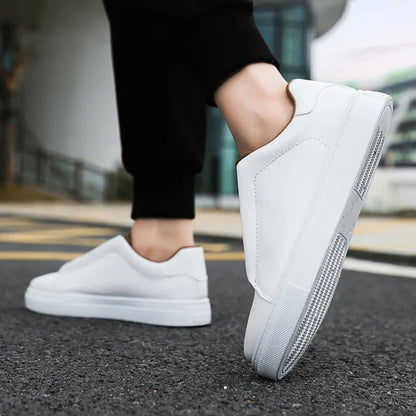 Lage herensneaker met clean design en contrasterende voering – DREXTON LINE - Glamorix