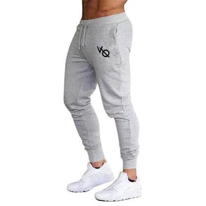 Slim fit heren jogger met enkelboorden en sportieve look – AXEL MOTION - Glamorix