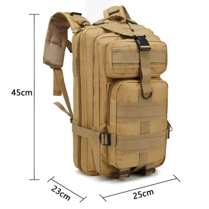 Compacte waterdichte tactical rugzak – StormTrail Raptor - Glamorix