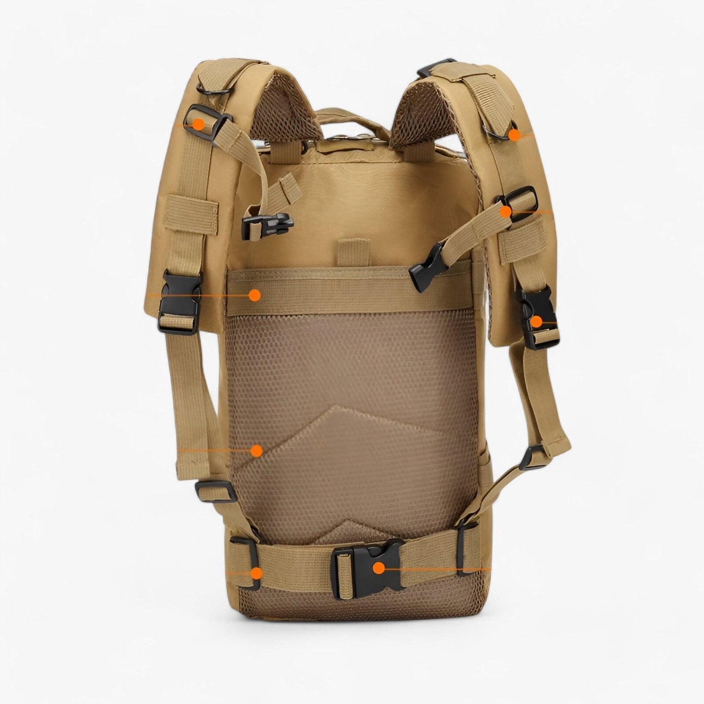 Compacte waterdichte tactical rugzak – StormTrail Raptor - Glamorix