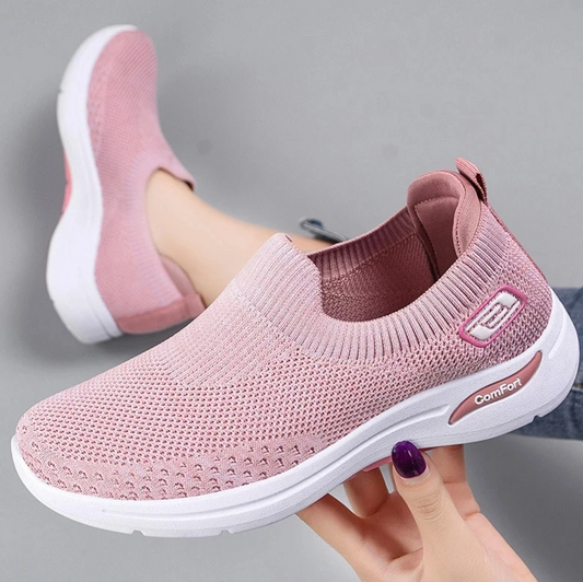 Orthopedische lichtgewicht wandelschoen voor dames – Aeriva FlexStride - Glamorix