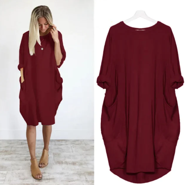 ISLA - Luchtig oversized jurkje voor dames