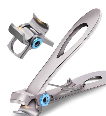 Ergonomic Nail Clippers for Thick Nails – Precision Trimmer with Durable Stainless Steel Construction - Glamorix