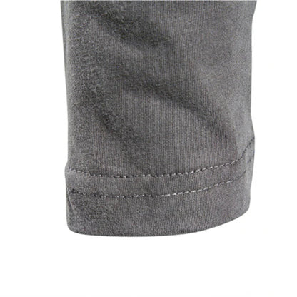 Comfortabel heren T-shirt met lange mouwen en ronde hals – ARDEN CORE - Glamorix