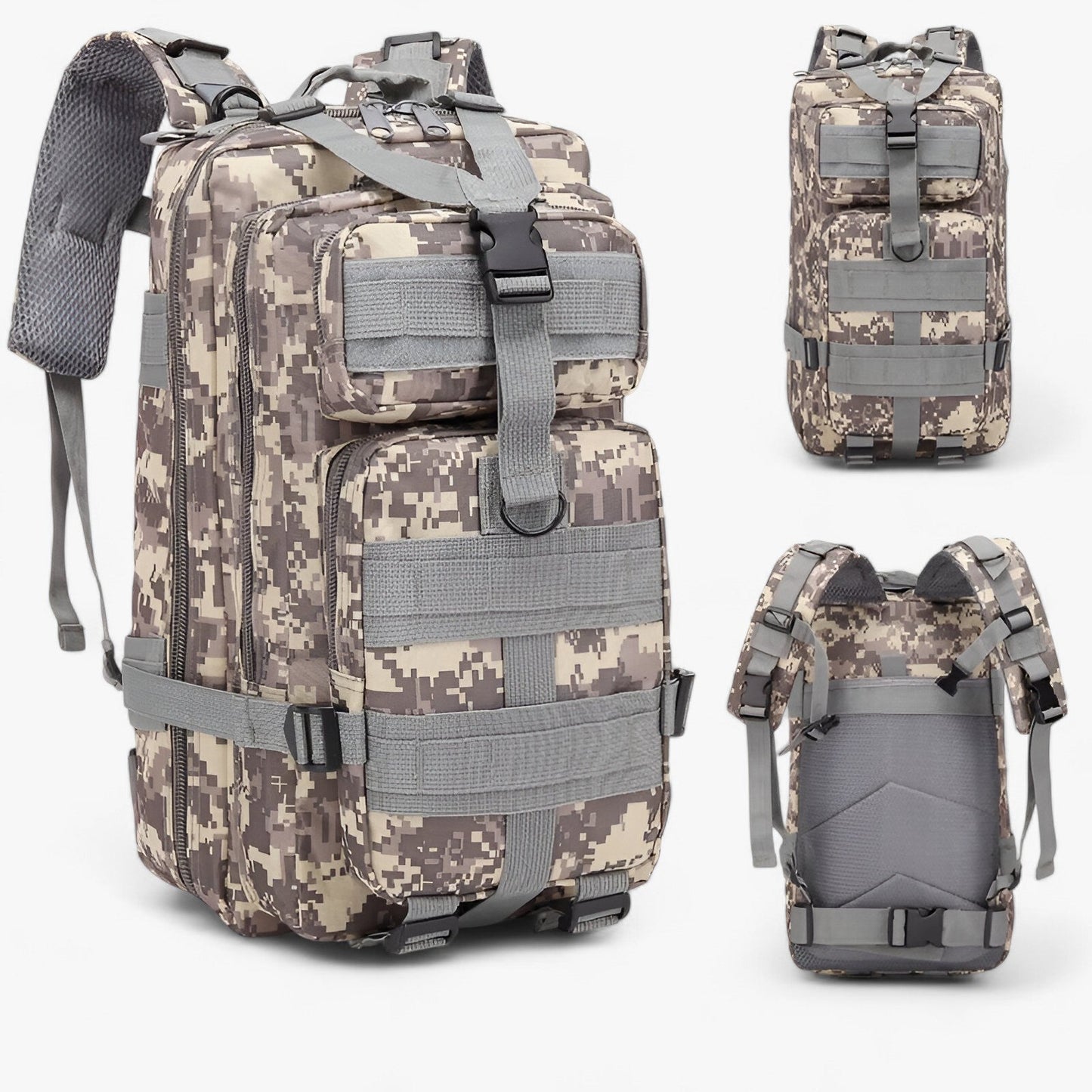 Compacte waterdichte tactical rugzak – StormTrail Raptor - Glamorix
