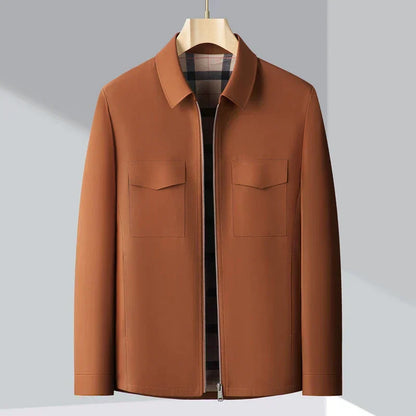 DYLAN - Casual herenjack met ritssluiting en tijdloze stijl