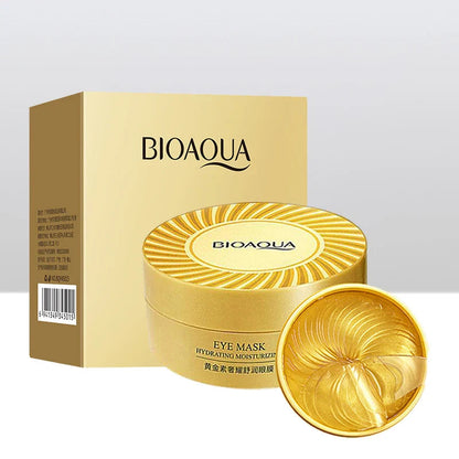 Gouden collageen oogmaskers tegen donkere kringen – BRIGHTEYES LUXE - Glamorix
