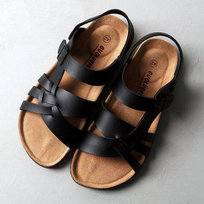 Luxe Orthopedische Heren Sandalen van Echt Leer – MARVÉLON