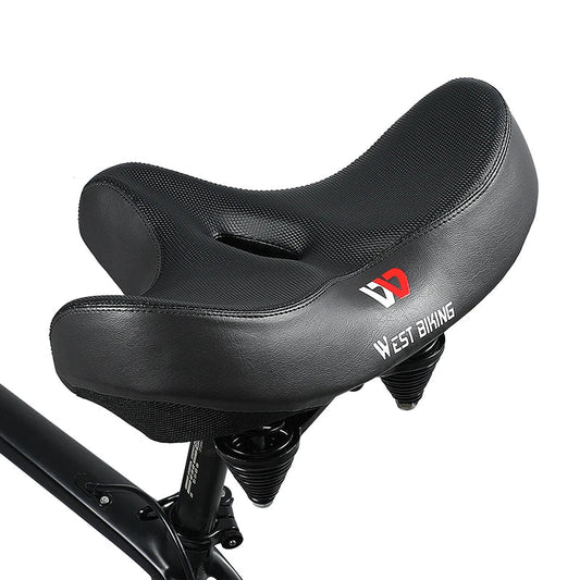 Ergonomisch fietszadel met dikke gelvulling voor MTB en racefietsen – RIDURA ComfortRide - Glamorix