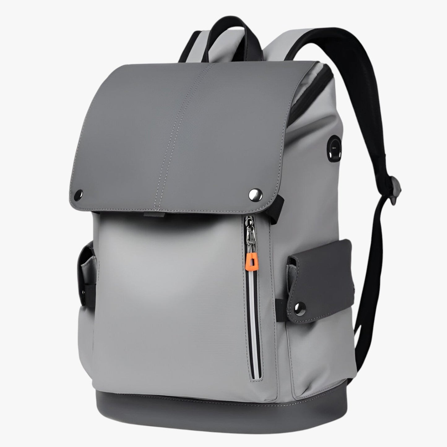 Waterdichte laptoprugzak met USB-oplaadpoort en strak design – NOVARO TechShell - Glamorix