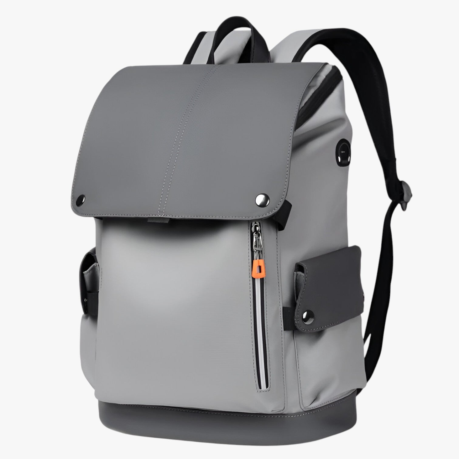 Waterdichte laptoprugzak met USB-oplaadpoort en strak design – NOVARO TechShell - Glamorix