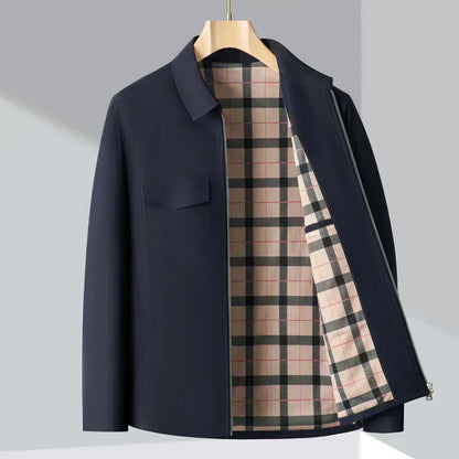 DYLAN - Casual herenjack met ritssluiting en tijdloze stijl