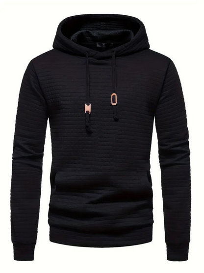 NOAH - Comfortabele gebreide hoodie voor heren