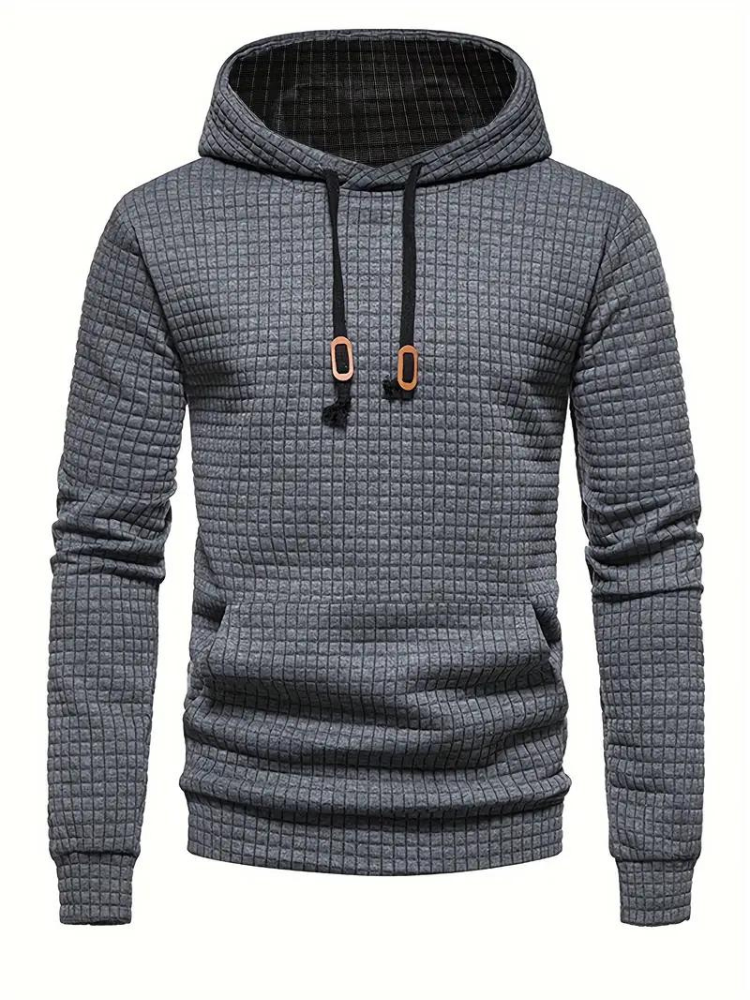 NOAH - Comfortabele gebreide hoodie voor heren