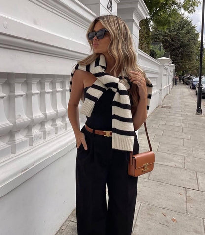 Elegante damesriem met goudkleurige gesp en designerlook – AURELIA BELT - Glamorix