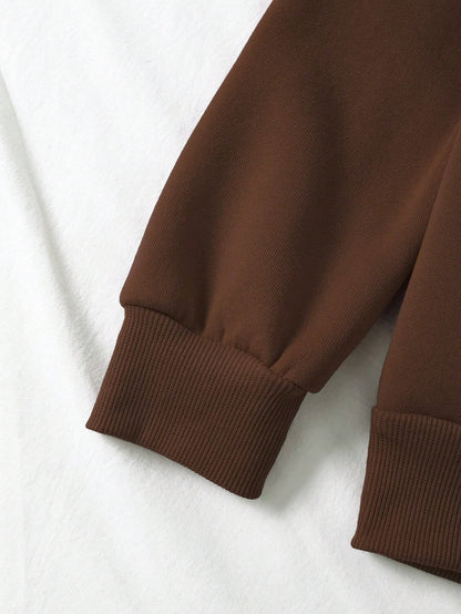 Sweatshirt Katoenmix – Grafische Print & Blijvende Positie - Glamorix