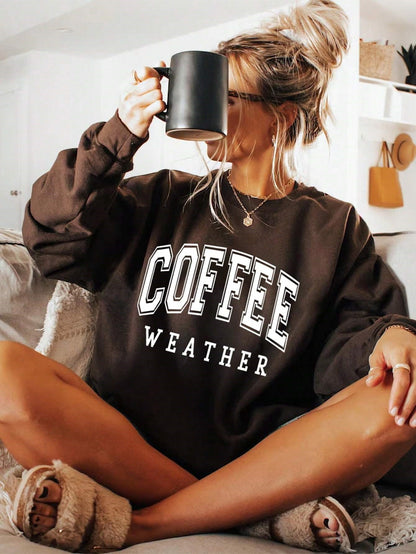 Sweatshirt Katoenmix – Grafische Print & Blijvende Positie - Glamorix