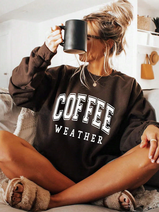 Sweatshirt Katoenmix – Grafische Print & Blijvende Positie - Glamorix