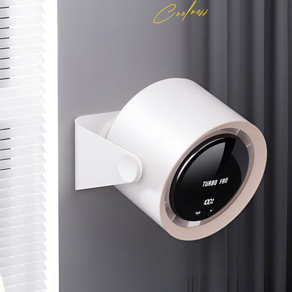 Bladloze turbo ventilator met LED-display en stille werking – VENTURA BLADELESS - Glamorix