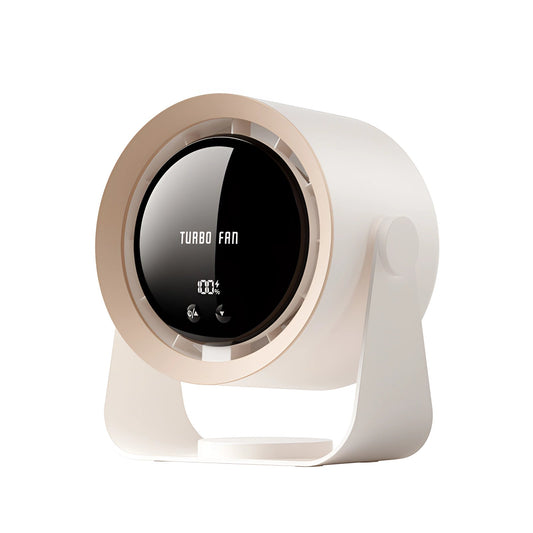 Bladloze turbo ventilator met LED-display en stille werking – VENTURA BLADELESS - Glamorix