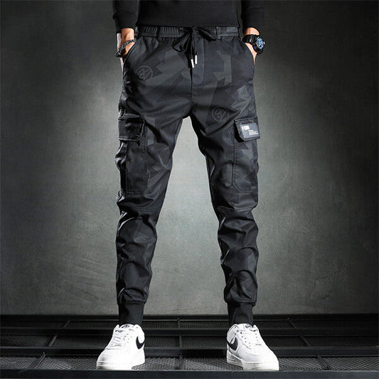 Tactische joggingbroek met cargozakken voor heren – UrbanTactix Pro - Glamorix