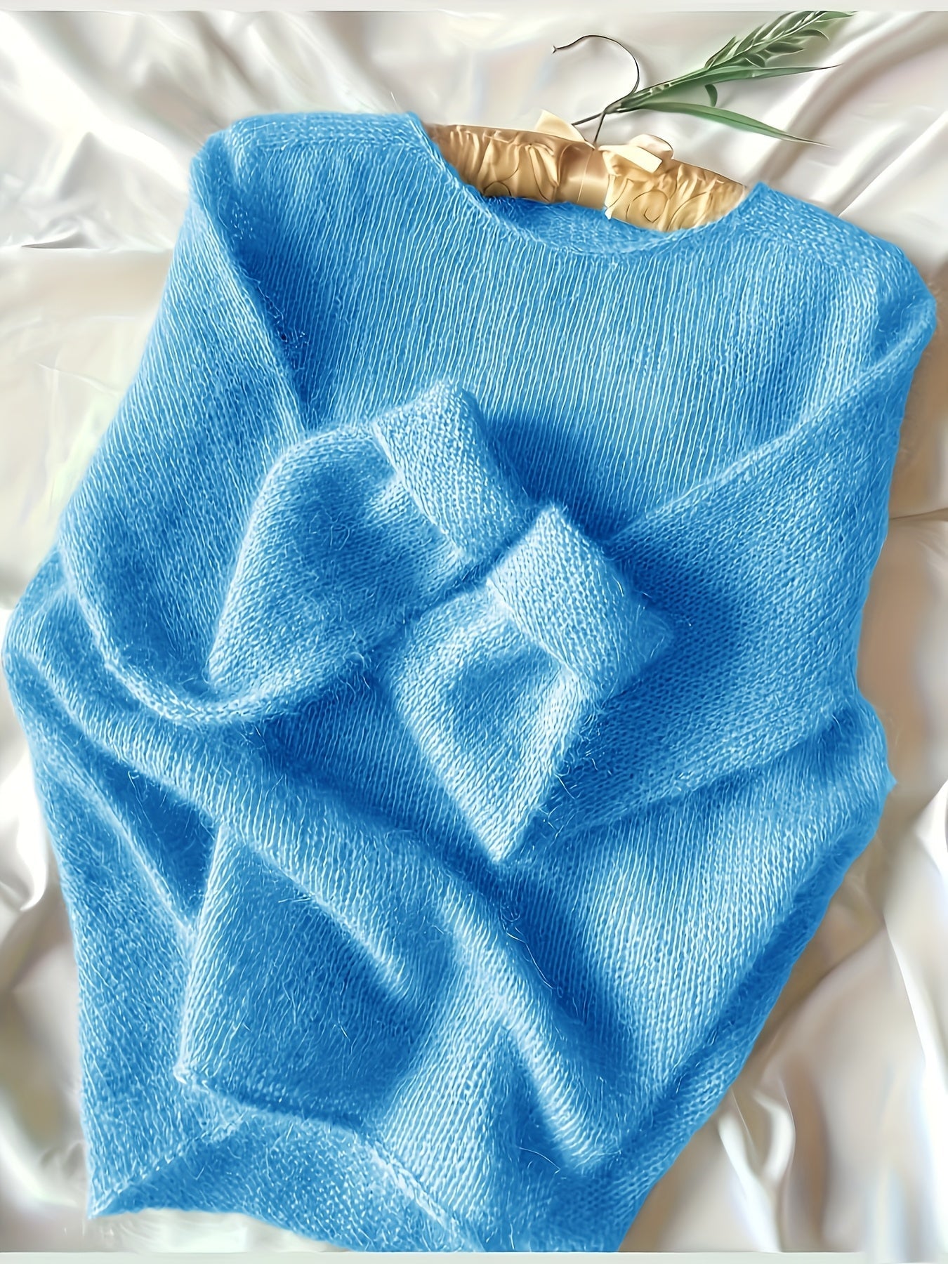 Deze trui is een gebreid bovenstuk voor dames – NOVAWE - Glamorix