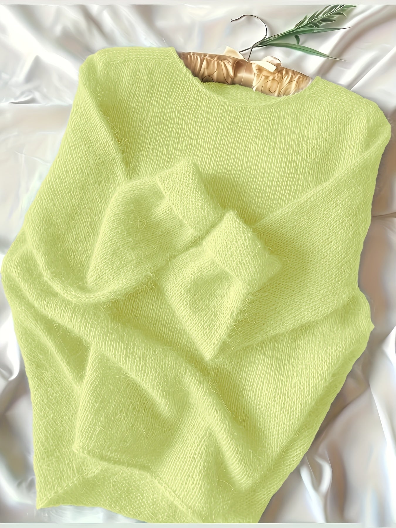 Deze trui is een gebreid bovenstuk voor dames – NOVAWE - Glamorix