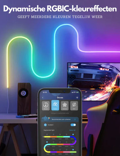 NeonFlex – Slimme Neon LED-strip voor Kleurrijke Sfeerverlichting