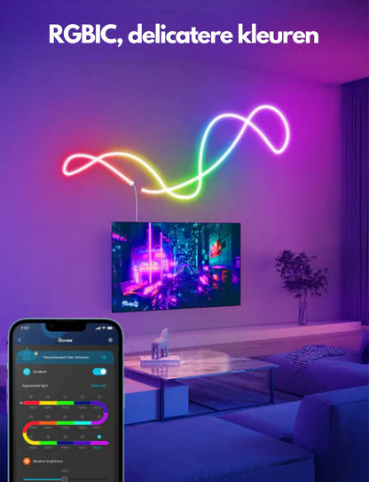 NeonFlex – Slimme Neon LED-strip voor Kleurrijke Sfeerverlichting