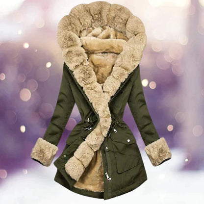 FAYE - Warm modejack met pluche voering voor dames
