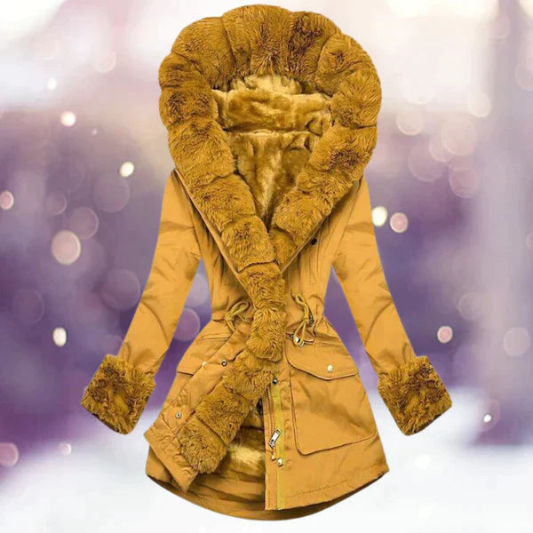 FAYE - Warm modejack met pluche voering voor dames