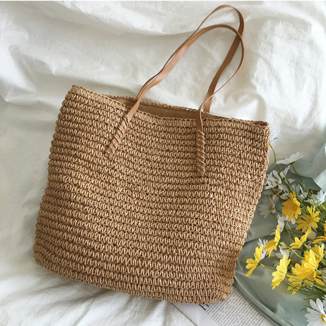 LuxeTote - Ruime Handtas met Stevige Schouderband