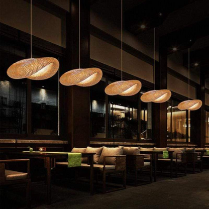 BambooGlow – Design LED Hanglamp met Bamboe Bollen