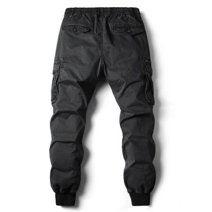 Omad - Lange cargo broek met zakken voor mannen - Glamorix