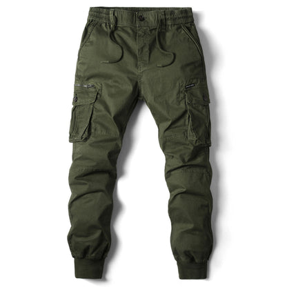 Omad - Lange cargo broek met zakken voor mannen - Glamorix